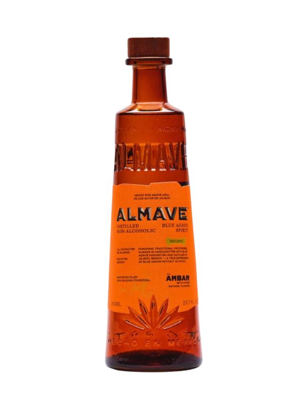 Almave Distilled "Ambar" Non-Alcoholic Blue Agave Spirit (Jalisco, MX)