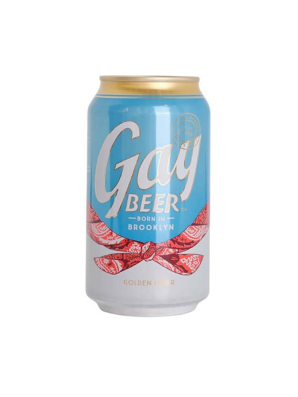 Gay Beer Golden Lager (Brooklyn, NY)