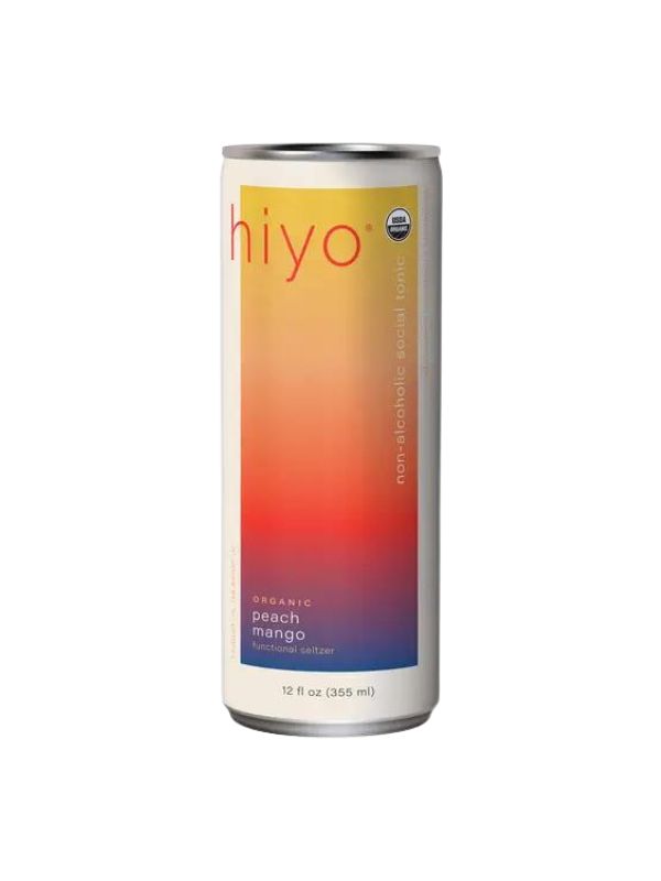 Hiyo Peach Mango Non-Alcoholic Sparkling Social Tonic (Los Angeles, CA)