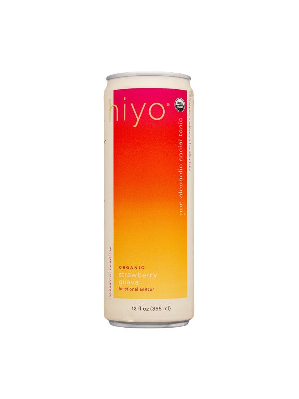 Hiyo Strawberry Guava Non-Alcoholic Sparkling Social Tonic (Los Angeles, CA)