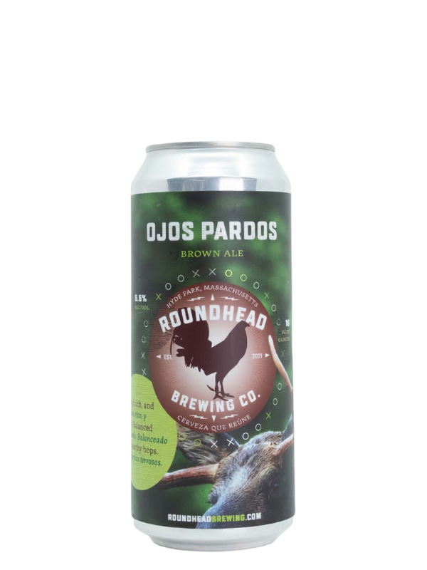 Roundhead Brewing Company "Ojos Pardos" Brown Ale (Hyde Park, MA)