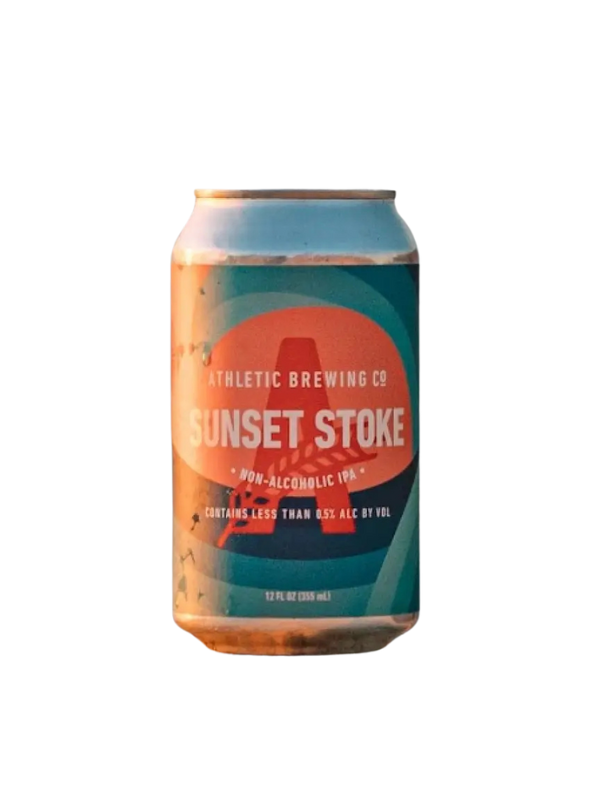 Athletic Brewing Co "Sunset Stoke" Non-Alcoholic IPA (Stratford, CT)