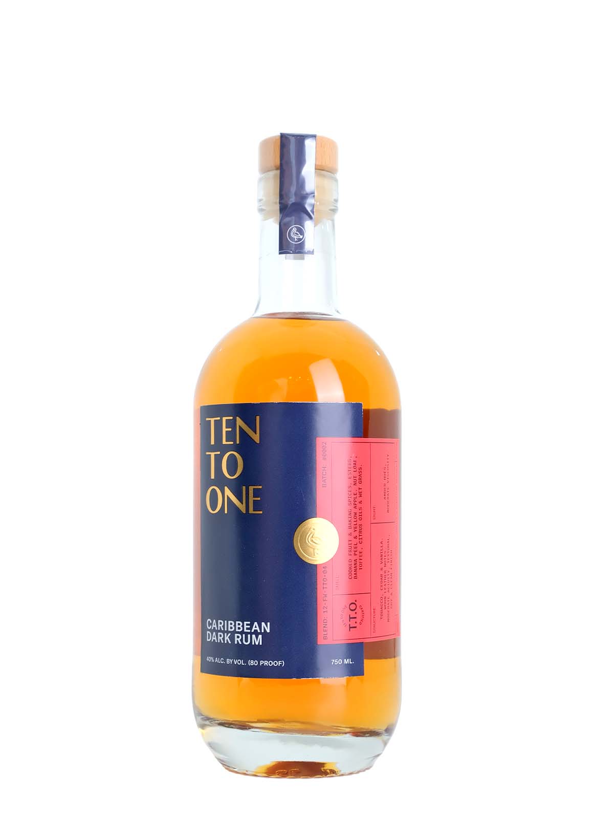 Ten to One Dark Rum (Caribbean)